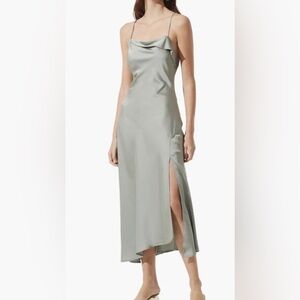 Astr Sage Green Dress